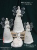 Wholesale white ceramic porcelain angels figurine