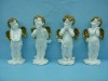 Wholesale polyresin cupid figurine for home decoration