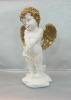 Wholesale polyresin cupid figurine for garden decoration