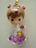 Wholesale resin phone ornament,beautiful gift