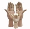 Wholesale male wooden hand sculpture