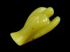 Wholesale Lemon jade carve angel figurine statue