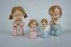 Wholesale Polyresin Baby Praying Figurine