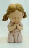 Wholesale Polyresin baby figurine, child figurine pray