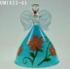 Wholesale glass angel with LED light