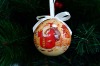 Santa Ball Ornament