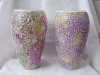 Wholesale 2011 New Design Glass Mosaic Flower Vase