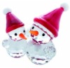 Wholesale #AP-117,crystal christmas gifts,crystal snowman,crystal figurines