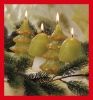 Wholesale Holiday decorative paraffin rustic christmas candles