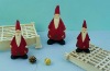 Wholesale Santa Claus shape Christmas candle