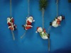 Wholesale Santa Christmas hanging ornaments