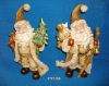 Wholesale stock polyresin santa claus