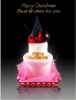 Wholesale Christmas candle -Towel cake