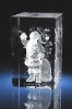 Wholesale Santa Claus 3D laser crystal
