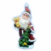 Wholesale Novelty candle christmas santa with gift bag