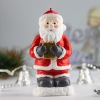 homemade christmas santa candle