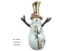 Wholesale christmas decorative polyresin snowman figurine