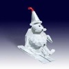 Wholesale crystal snowman/crystal christmas craft/christmas snowman