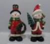 Wholesale Ceramic Christmas snowman decoration