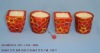 Wholesale elegance Christmas ceramic candle and candle holders