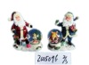 Wholesale Christmas Santa Figurine with snow globe