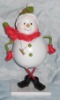 polyresin christmas snowman decoration