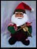 Wholesale Electric santa claus playing violin