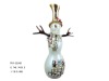 Wholesale christmas decorative polyresin snowman statue