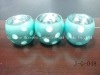 Wholesale New fashion Christmas glass candle ball