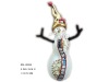 Wholesale christmas decorative polyresin snowman craft