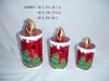 Wholesale ceramic candle holder for christmas