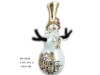 Wholesale christmas decoration polyresin snowman gift