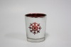 Wholesale Glass candle holder for Christmas
