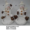 Wholesale 2asst polyresin snowman for christmas decoration