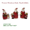 Wholesale Ceramic christmas candle holder
