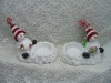 Wholesale resin snowman candle holder