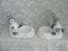 Wholesale resin snowman candle holder