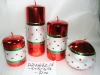 Wholesale hot selling classic candle,christmas candle,metal decorative candle, candle ornament, craft decoration candle,gift candle