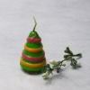 Wholesale Christmas tree candle, tree gift, craft gift, candle gift