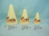 Wholesale Seasonal gift of christmas cone candle