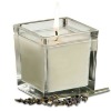 Wholesale good quality white square pillar candle