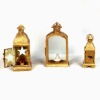 Wholesale Christmas Gold Candle Lantern