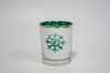 Wholesale Glass candle holder for Christmas