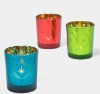 Wholesale Glass Christmas Candle Holder