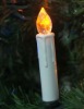 Wholesale CE&ROHS prove christmas candle,orange color candle,flash light candle,led candle bulb lighting