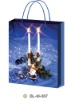Wholesale HOT!! gift/toys paper bags with Christmas decoration candles