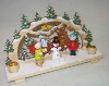 Wholesale Wooden Christmas candle stand