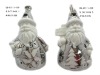 Wholesale Christmas santa electroplating tealight holder