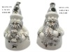 Wholesale Christmas santa ceramic tealight holder