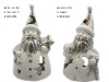 Wholesale Christmas santa electroplating tealight holder